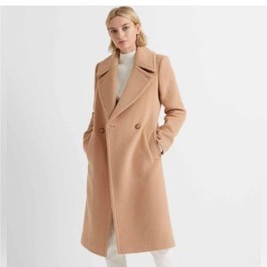 Club Monaca Wool Coat - Camel